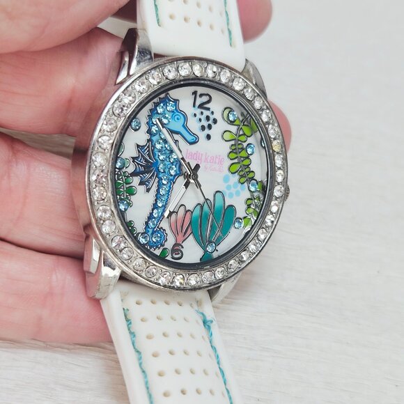 Lady Katie Katie Pop Wristwatch NEW BATTERY UnderSea Seahorse LK20070712 - Picture 4 of 15